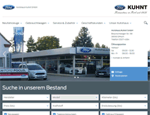 Tablet Screenshot of ford-kuhnt.de